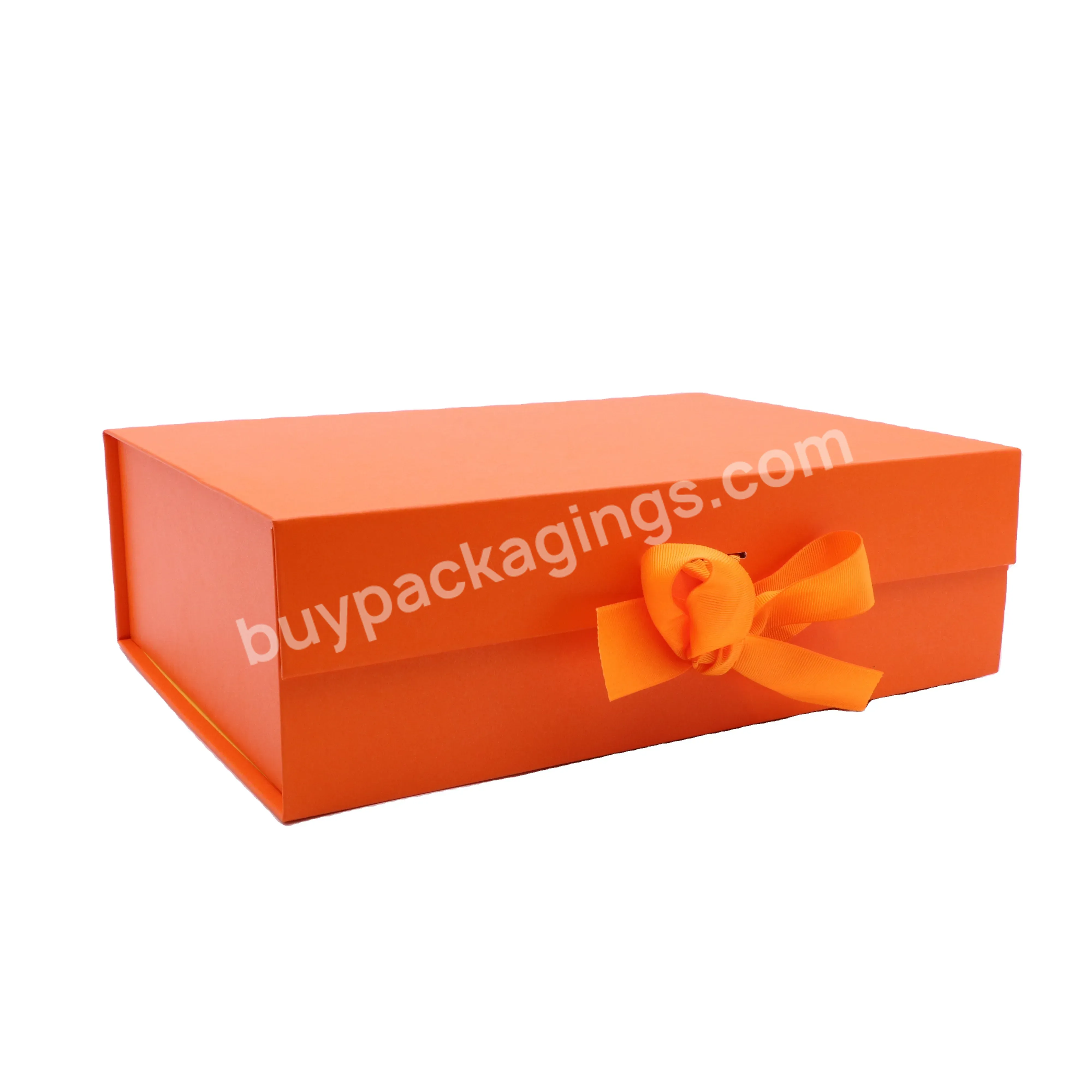 Gift Packaging Box Collapsible Custom Folding Shoe Box Cardboard