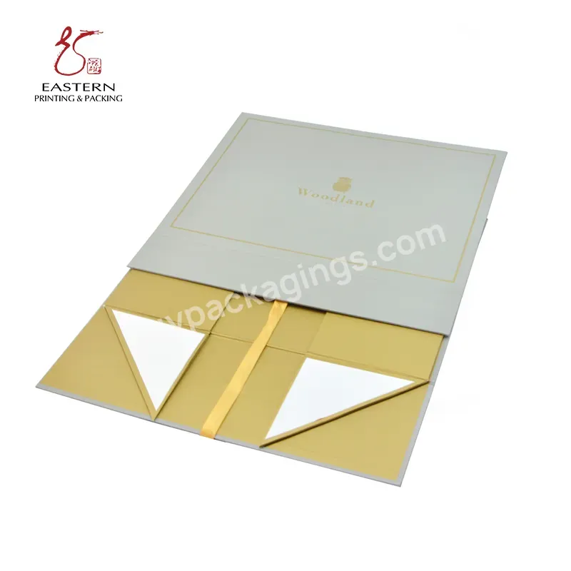 Good Price Luxury Good Color Printing Fold Packaging Boxes Custom Logo Magnetic Gift Box Custom Packaging Box With Ribbon