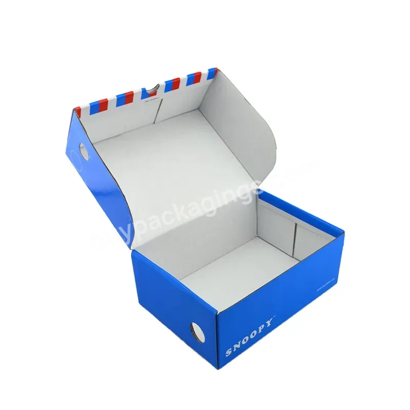 Good Quality Color Printing Children Packaging Shoe Underwear Clothing Corrugated Mailer Folding Paper Box