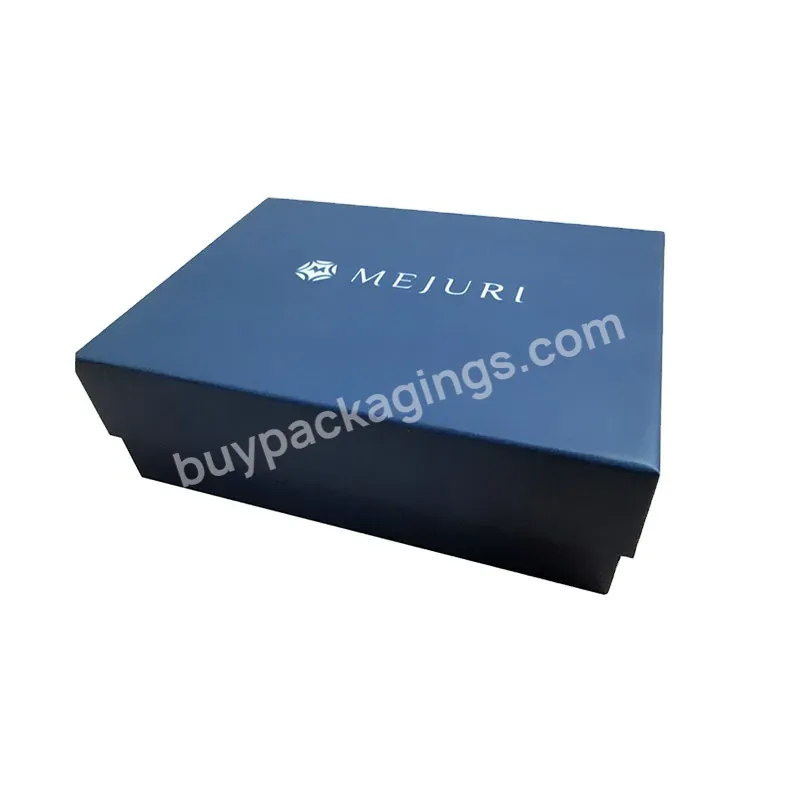 Good Quality Color Printing Magnetic Packaging Jewelry Paper Box With Custom Logo