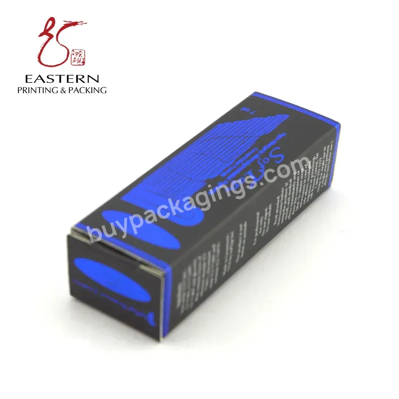 Good Quality Hot Stamping Foil Gold Logo Color Printing Packaging Cosmetic Paper Box Custom Paper Packaging Lipstick Box