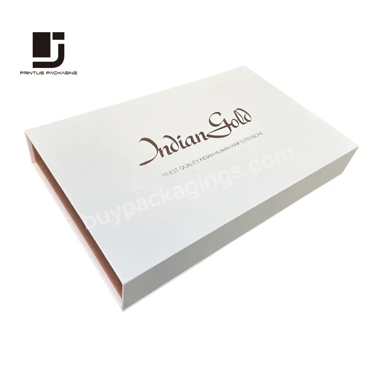 Good Quality New Products Rose Gold Logo Gift Paper Box