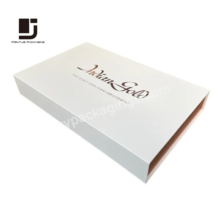 Good Quality New Products Rose Gold Logo Gift Paper Box