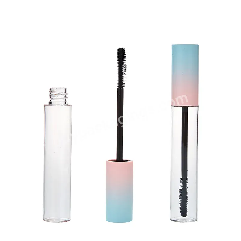 Gradient Colour Lip Gross Tube Pink Plastic Eyeliner Tubes 3-10ml Custom Cosmetic Vials Lip Stick Packaging