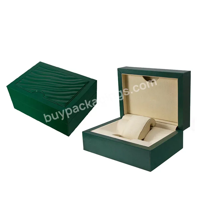 Green Wooden Designer Brand Watch Box Jewelry Box Personalize Packaging Watches Case Luxurious Box - Buy Watch Box In Packaging Box,Watch Storage Box,Watch Box.