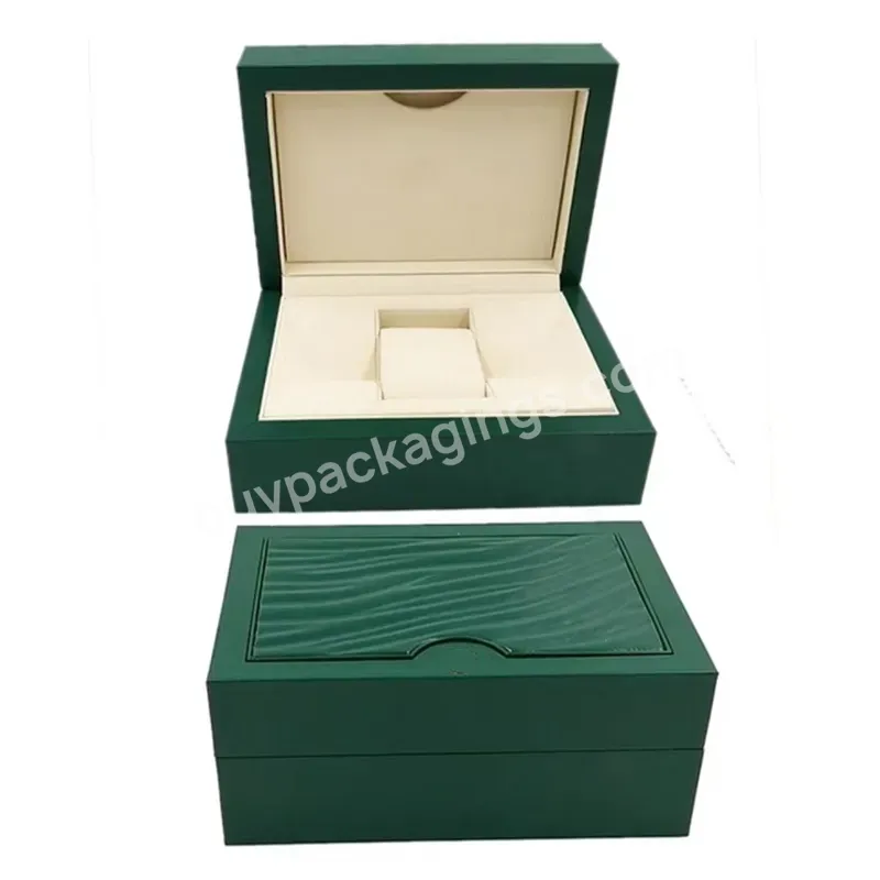 Green Wooden Designer Brand Watch Box Jewelry Box Personalize Packaging Watches Case Luxurious Box