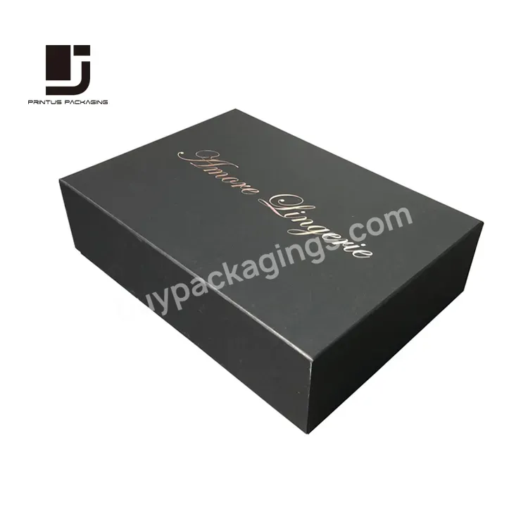 Hard Quality Clothing Lingerie Gift Box Packaging