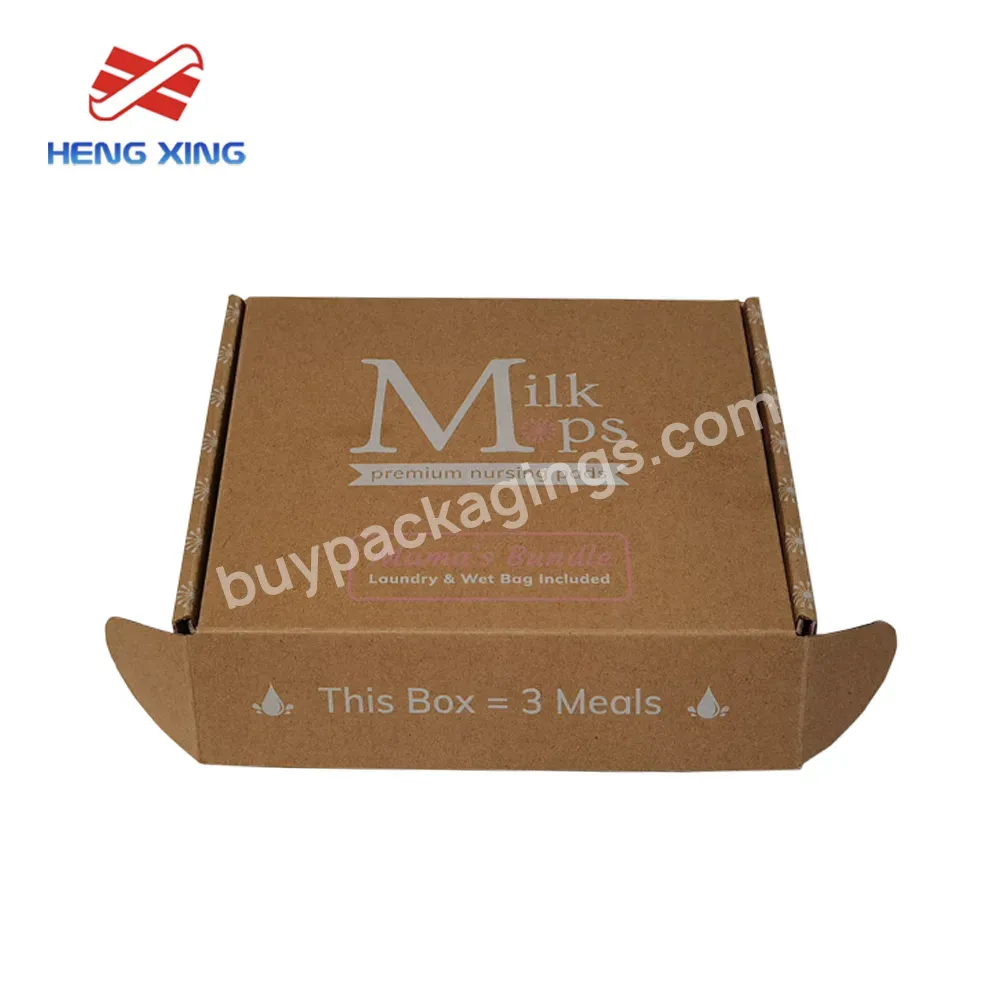 Hengxing Custom Printing Corrugated Shipping Box Packaging Paper Boxes