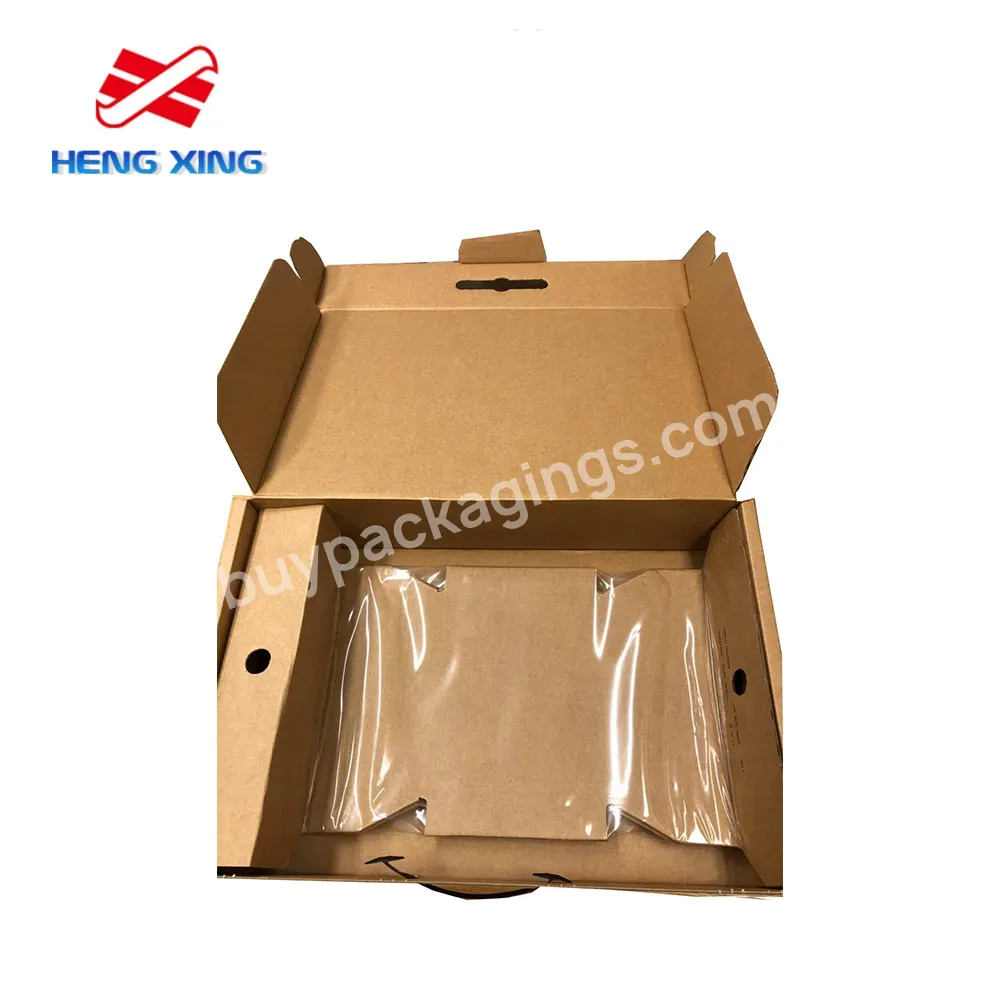 Hengxing Packing Carton Laptop Cardboard Package Box Corrugated Shipping Mailer Boxes For Laptop 11"-15"