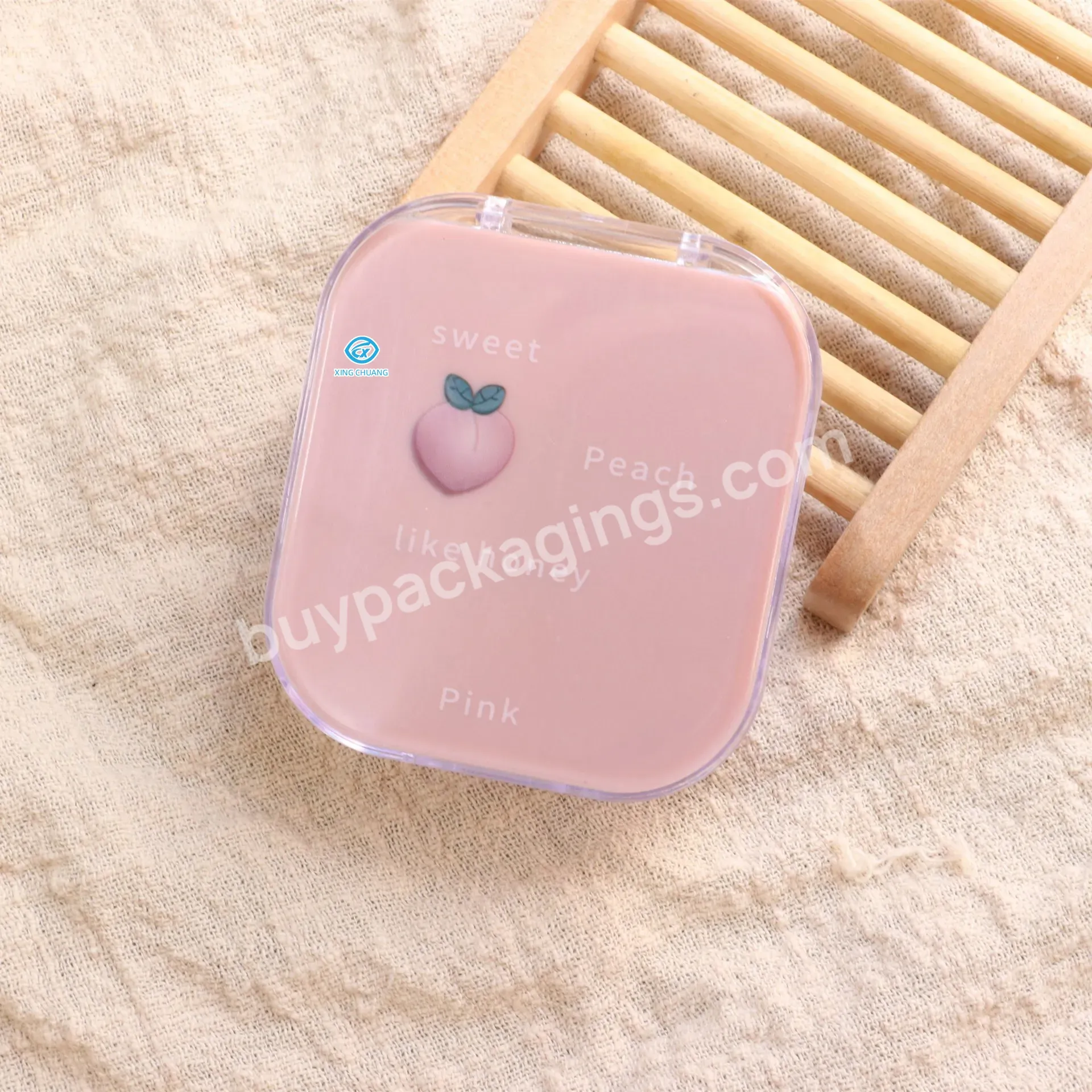 High Appearance Level Green Avocado Contact Lens Case With Cute Pattern High Quality Plastic Storage Box Can Be Folded - Buy High Appearance Level Green Avocado Contact Lens Case,High Quality Plastic Storage Box Can Be Folded,High Appearance Level Gr