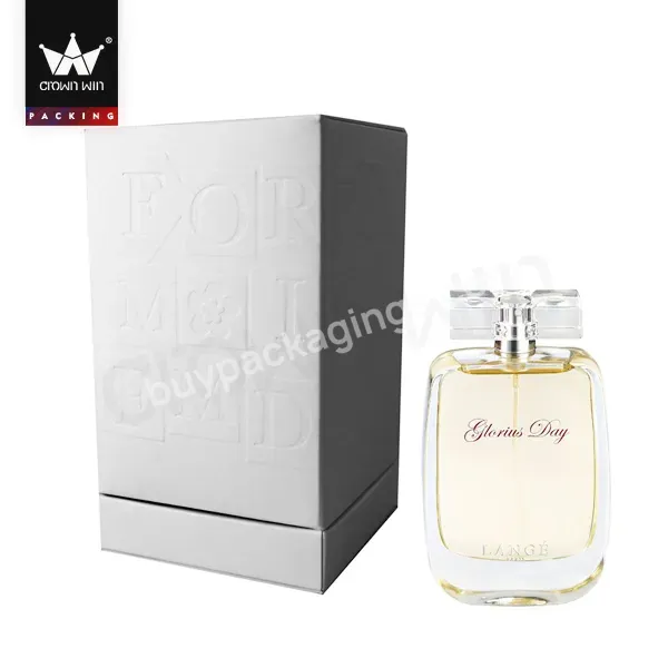 High-end Cardboard Custom Logo Perfume Box For Gift Packaging
