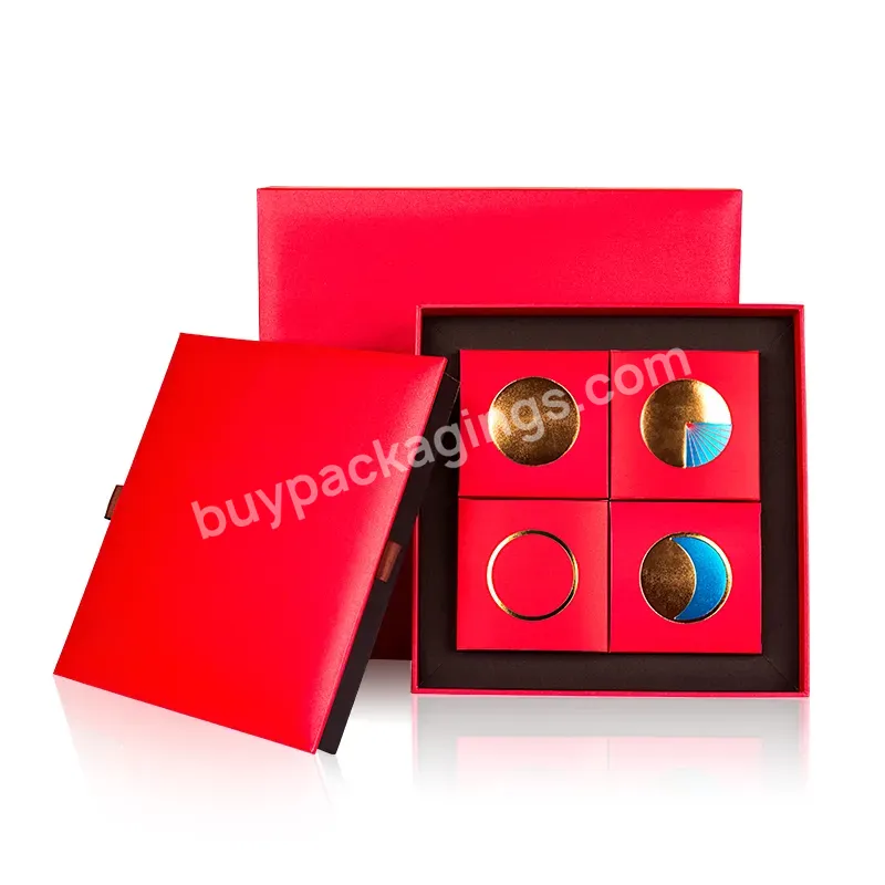 High End Custom Mooncake Packaging Box Paper Box