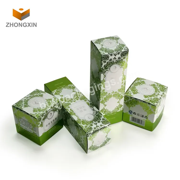 High End Luxury Design Makeup Skin Care Product Paper Packaging Eco Friendly Skin Care Gift Set Boxes