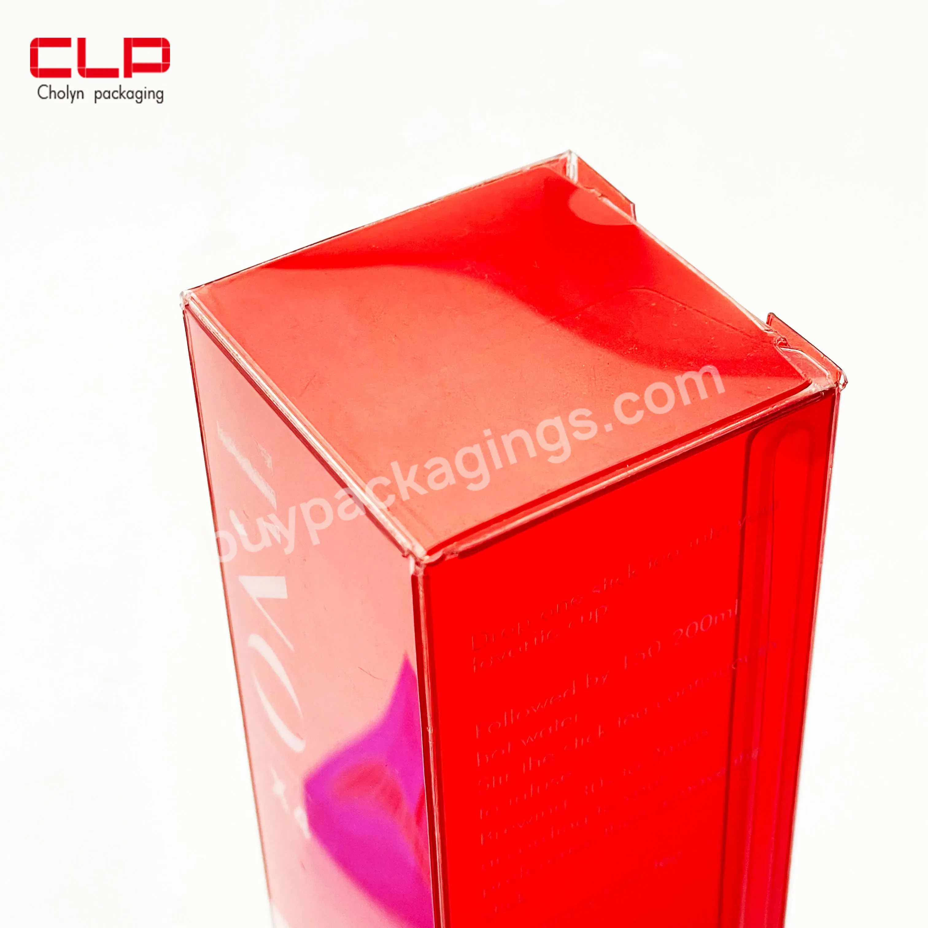 High Frequency Gold/silver Stamping Plastic Card Pvc With Clear Window Custom Pet Clear Box