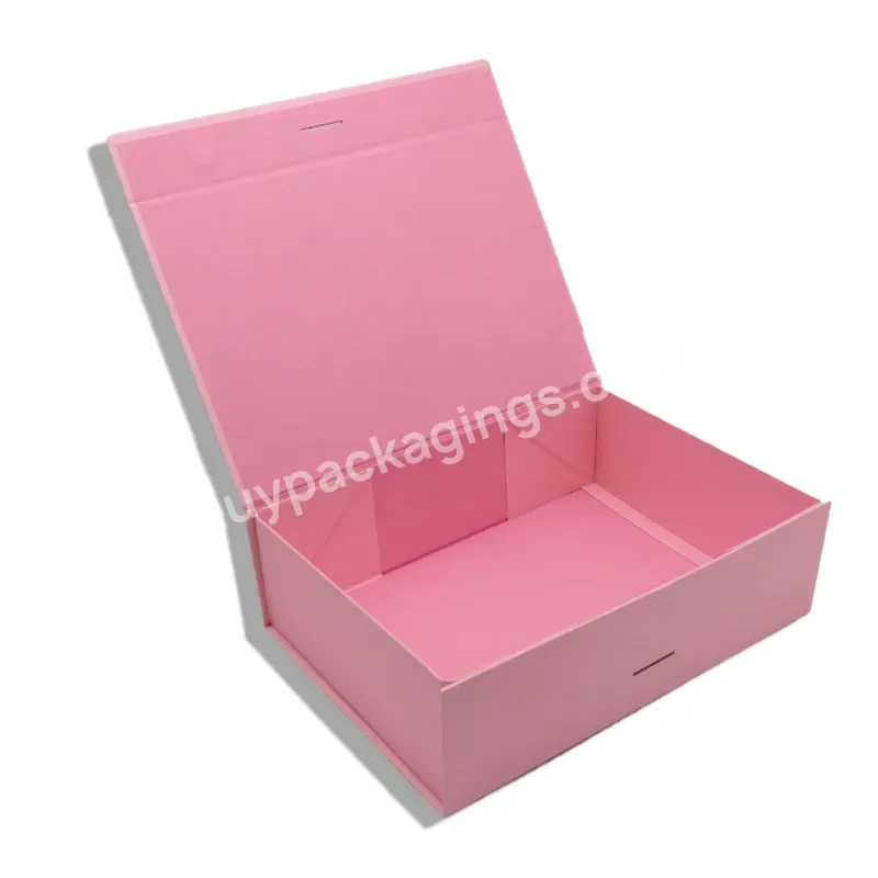 High Gift Box Reusable Custom Logo Printing Decorative Foldable Paper Box