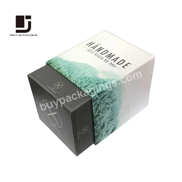 High Quality Base With Lid Gift Box For Candles