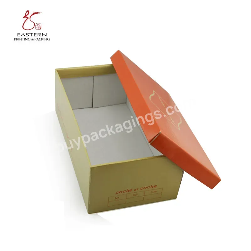 High Quality Custom Cardboard Shoe Boxes With Lids