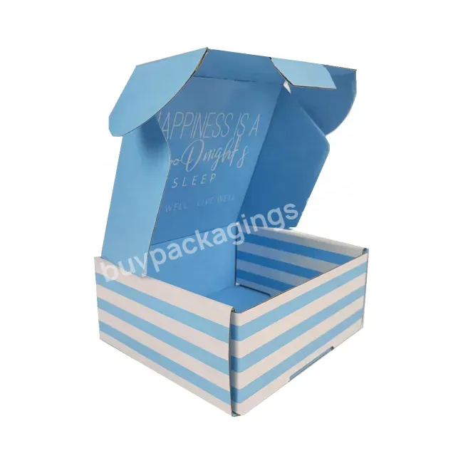 High Quality Custom Packing Shipping Cardboard Mailer Box Cosmetic Packaging With Logo