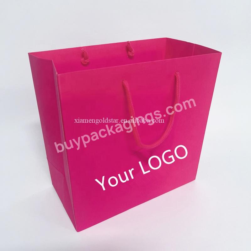 High Quality Custom Printed Luxury Gift Shoes Paper Shopping Bag Big Size Gift Clothing Paper Bag