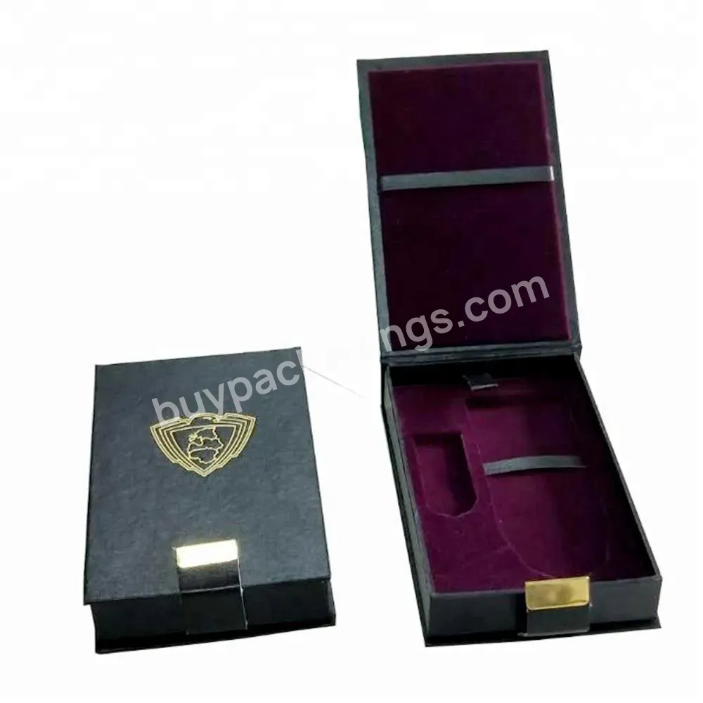 High Quality Custom Pu Leather Mens Tie Gift Box
