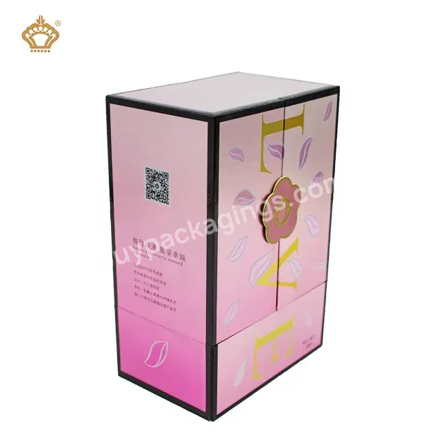 High Quality Fancy Eco Friendly Cosmetic Containers Perfume Display Box For Perfume Bottle 50ml 100ml 150ml