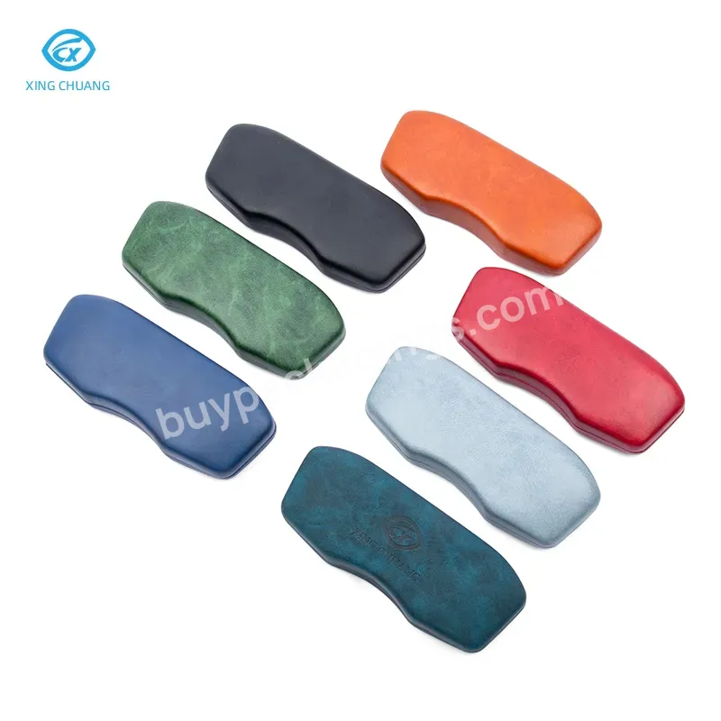 High Quality Leather Material Glasses Case Candy Color Fresh Glasses Case - Buy Glasses Case,High Quality Leather Material Glasses Case,Candy Color Fresh Glasses Case.