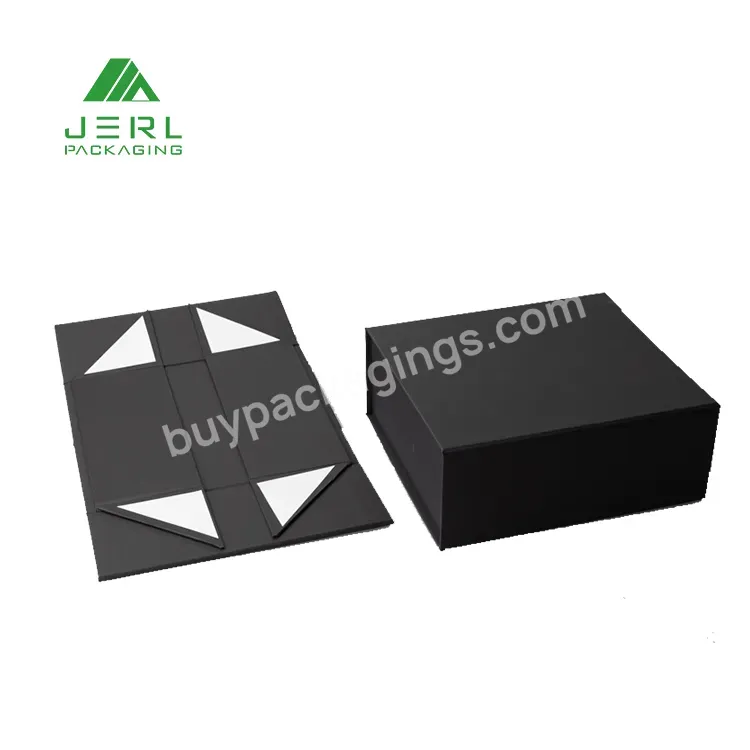 High Quality Luxury Cardboard Magnetic Custom Packaging Foldable Shoe Paper Box
