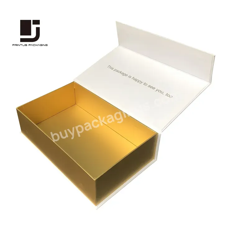 High Quality Luxury Custom Logo Packaging Boxes Magnetic