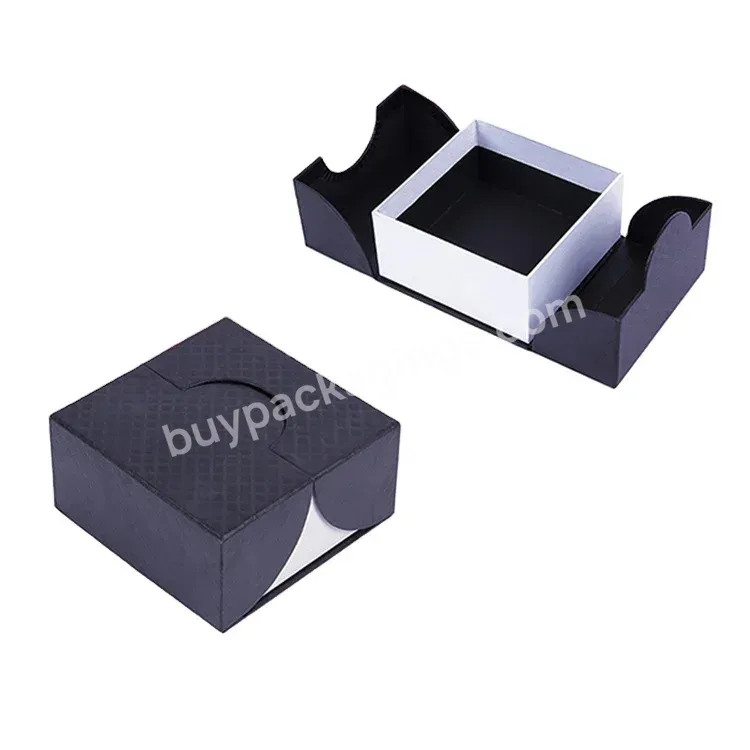 High Quality Personal Customized Printing Small Cardboard Elegant Double Door Perfume Gift Box Packaging