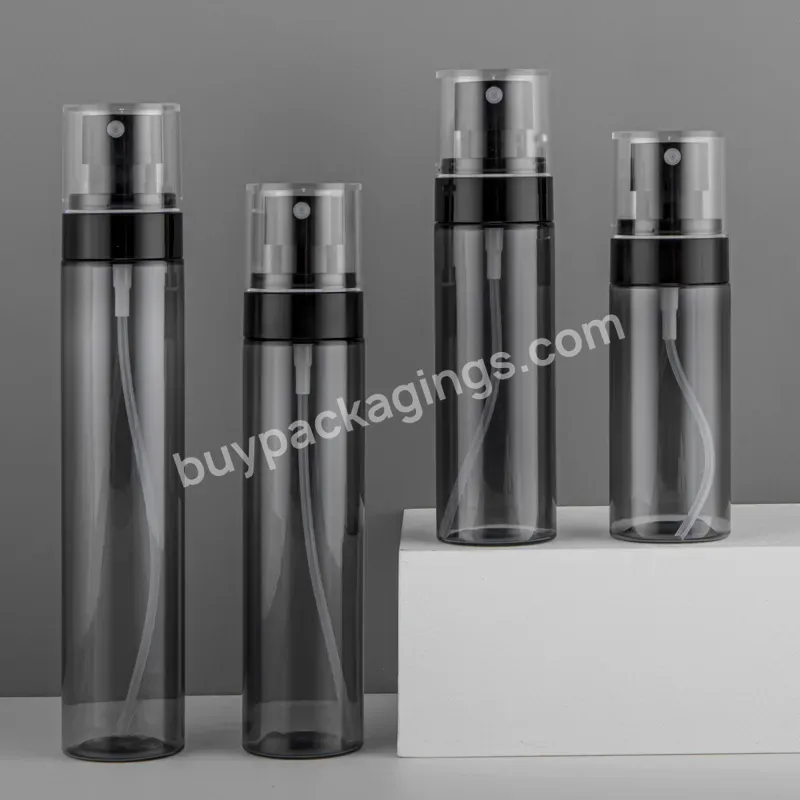 High Quality Pet 30ml 60ml 80ml 100ml 120ml Cosmetic Packing Fine Miist Makeup Setting Sunscreen Spray Bottle