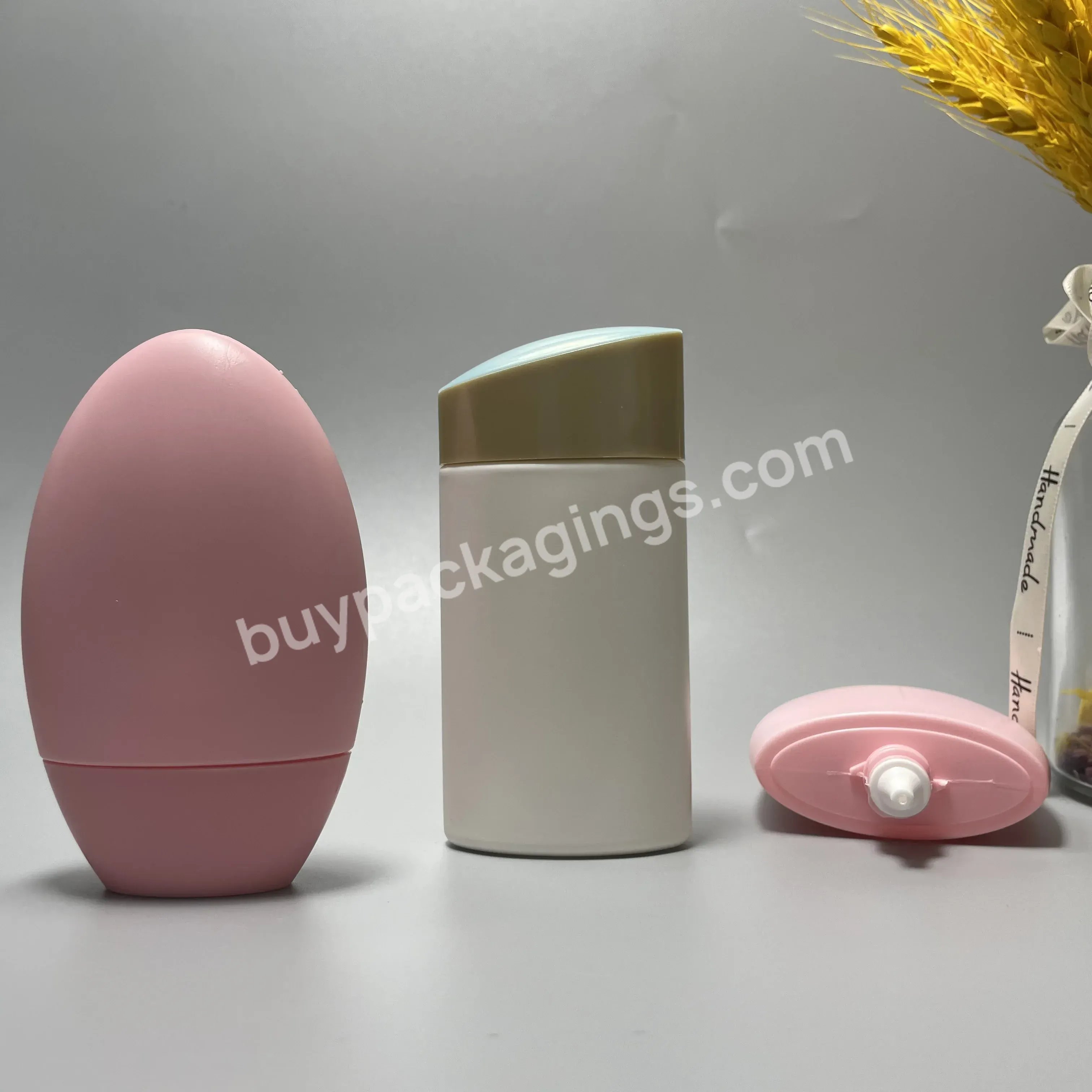 High Quality Plastic Squeeze Cosmetic Tube 30ml Sunscreen Bottle With Covers