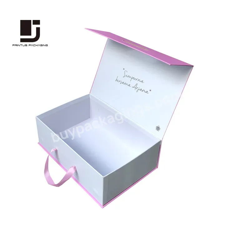 High Quality Printed Portable Box Packaging With Handle