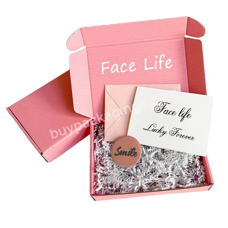 Hot Products In Our Shop Cosmetic Packaging Package Makeup Clothing Hair Custom Mailer Box Shipping Box