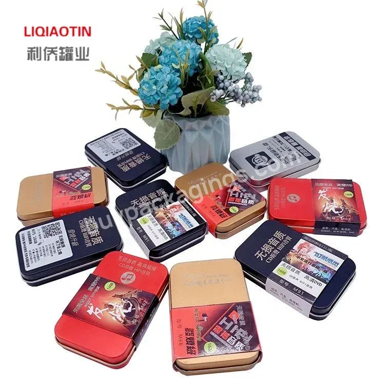 Hot Products Usb Tin Box Customizable Logo Suppliers Metal Gift Box Tinplate Manufacturer