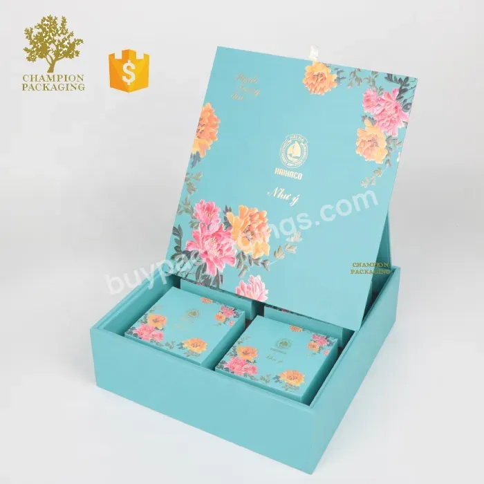 Hot Sale Excellent Paper Gift Moon Cake Box Luxury Cake Box