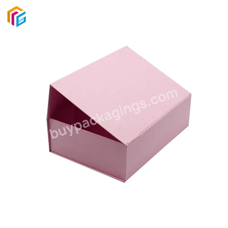 Hot Sales Luxury Linen Cover Magnetic Paper Gift Boxes Packaging High Quality Rigid Paper Packaging Boxes With Magnetic Closure