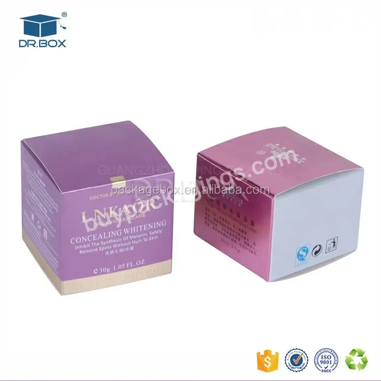 Hot Selling Custom Logo Printed Gift Cardboard Cosmetics Packaging Box