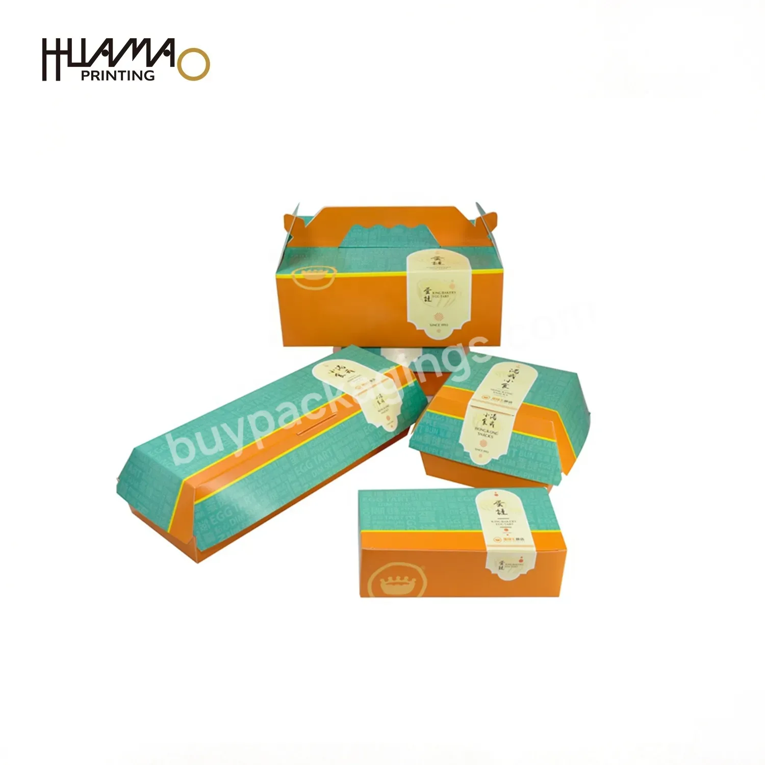 Huamao Custom Logo Stickers Bolsas De Papel Advent Calendar Box Paper Shopping Paper Bag With Logo Hair Gift Bag Dessert Box