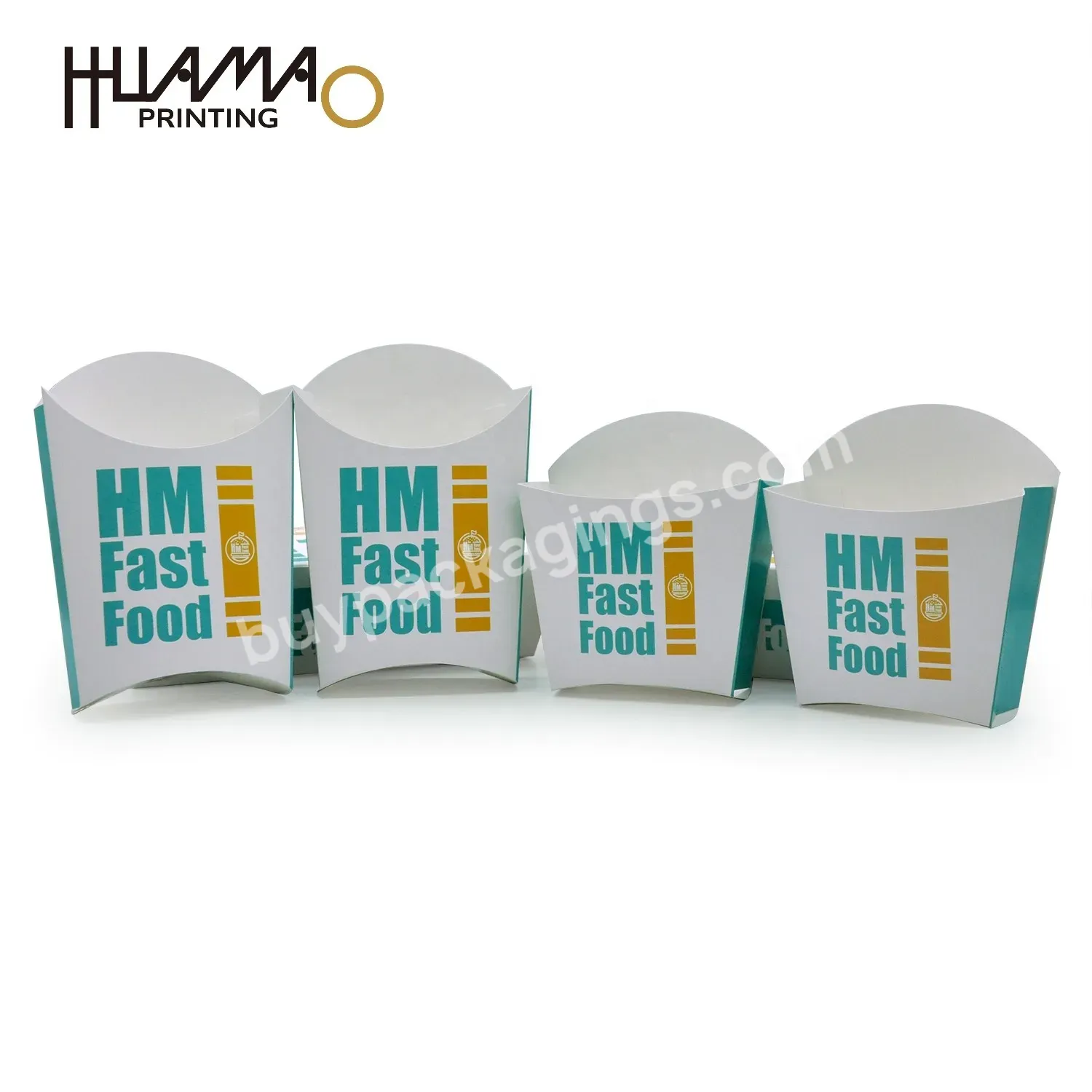Huamao Custom Mini Gift Bags Food Packaging Box Biodegradable Anime Stickers Caja De Regalo Kraft Paper Box Fast Food Packaging