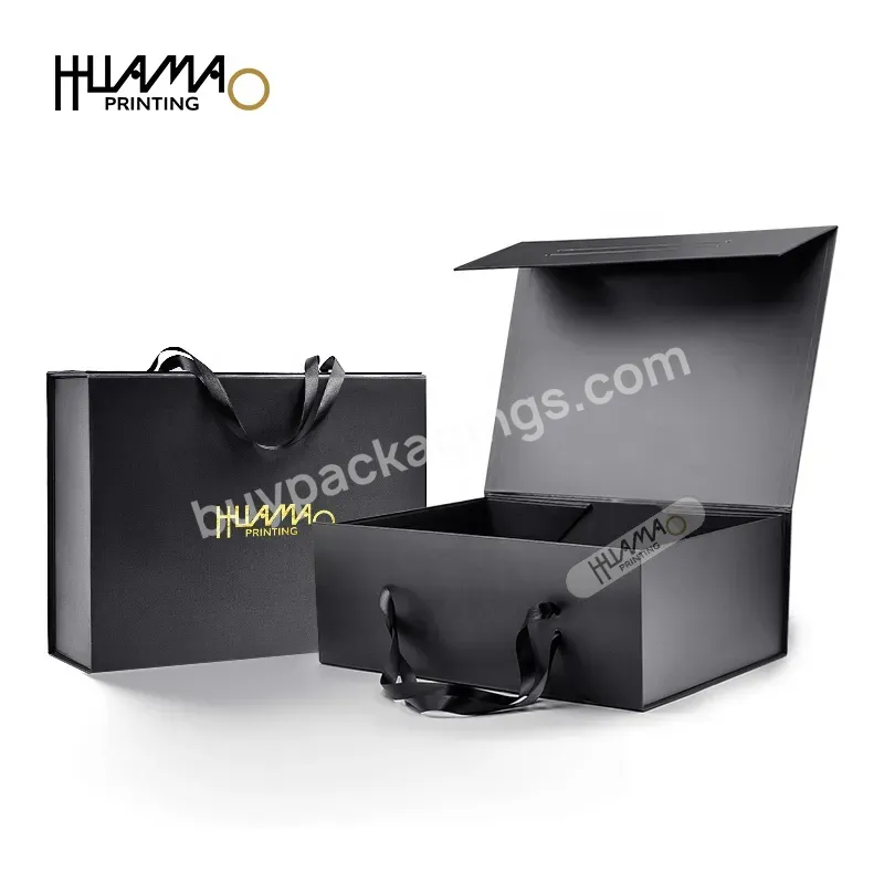 Huamao Shirt Box Packaging Papel Tapiz Para Pared Boite Cadeau Bolsa Papel Kraft Press On Nails Packaging Luxury Magnet Box