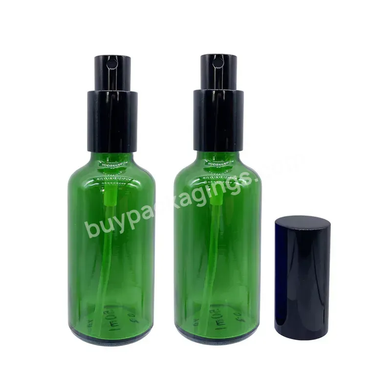 Lanjing 30ml Customized Glass Spray Bottles With Aluminum Pump For Perfume Any Liquid