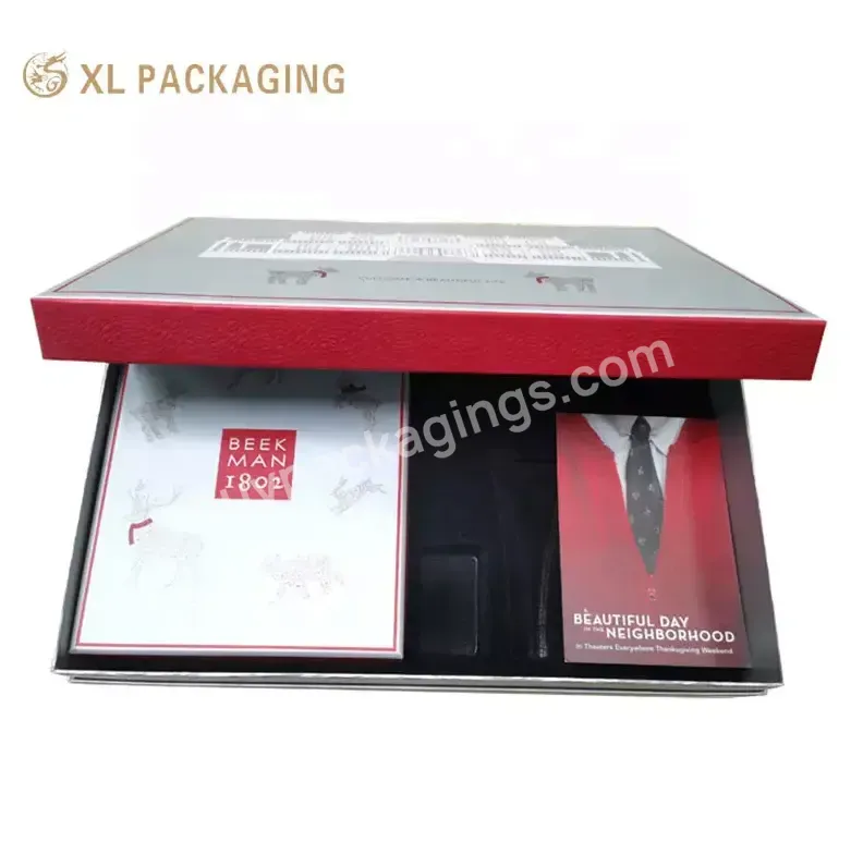 Large Customized Recycle Embossed Logo Electronic Product Skincare Cosmetic Packaging Box With Thank You Card