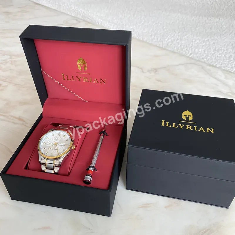 Large Packaging Jewelry Watch Box Pu Leather Gift Set Box Jewelry Custom Logo Bracelet Bangle Watch Boxes