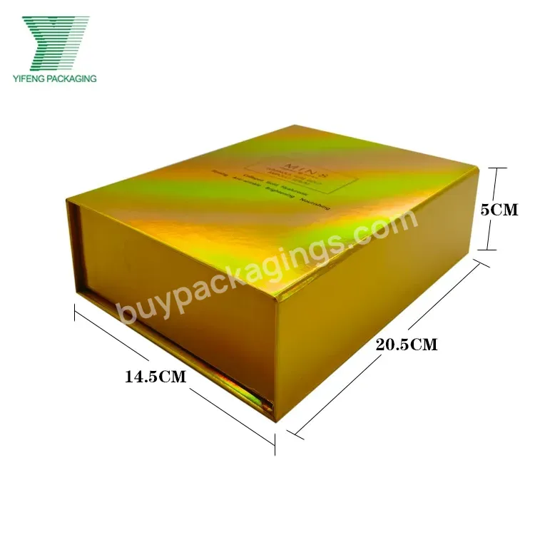 Lipack Custom Folding Magnetic Closure Gift Packaging Paper Box Luxury Cosmetic Skin Care Packaging Box