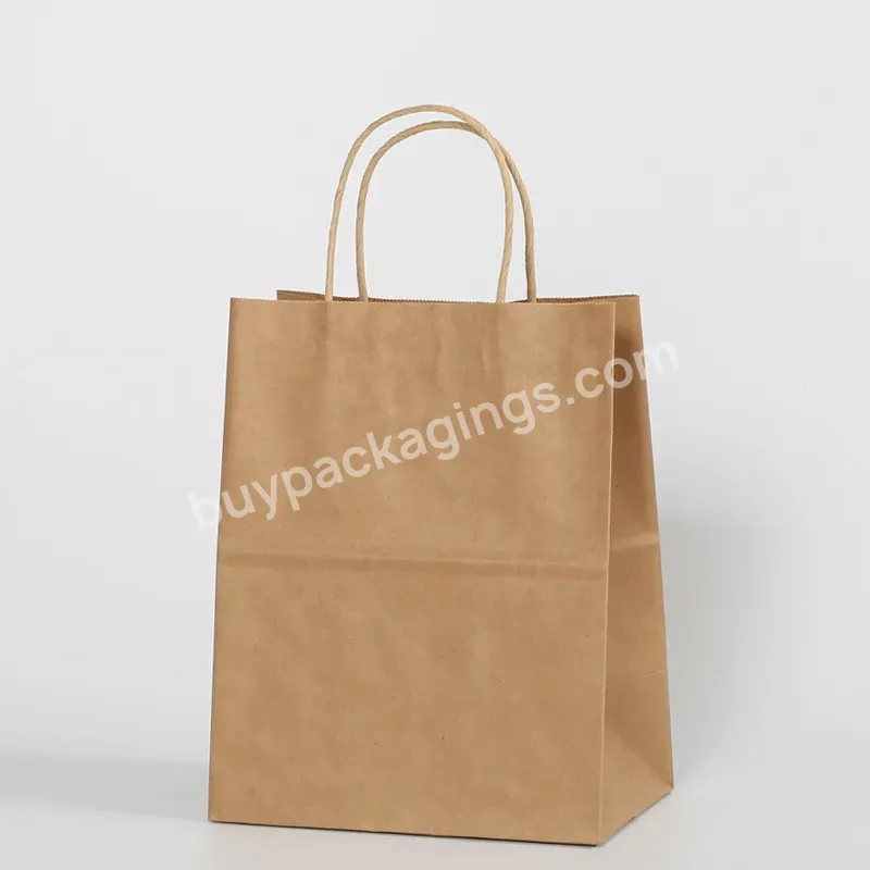 Low Price Brown Kraft Paper Bag With Window,Food Paper Packing Bag