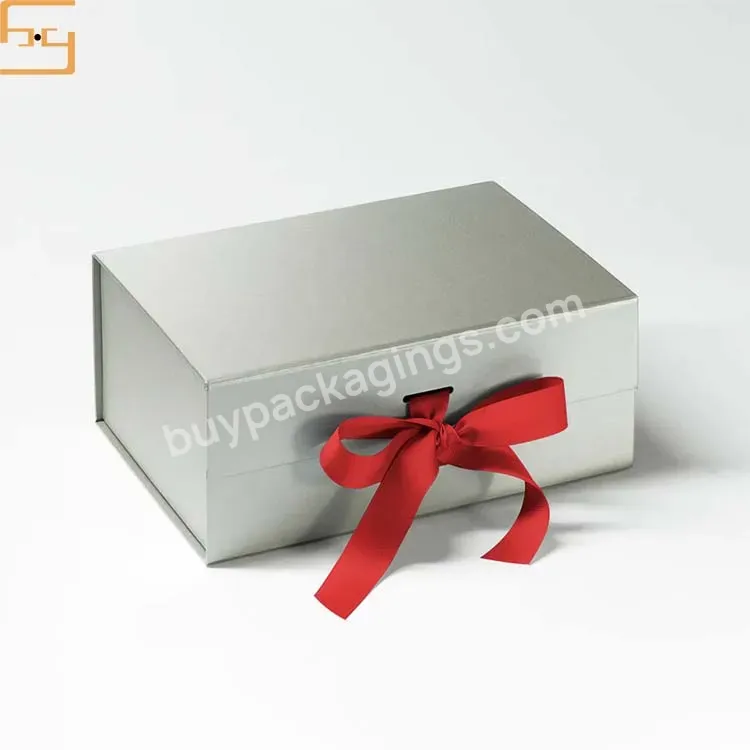 Low Price Custom Printed Paper Boxes Folding Cosmetic Underwear Clothing Gray Packaging Gift Box