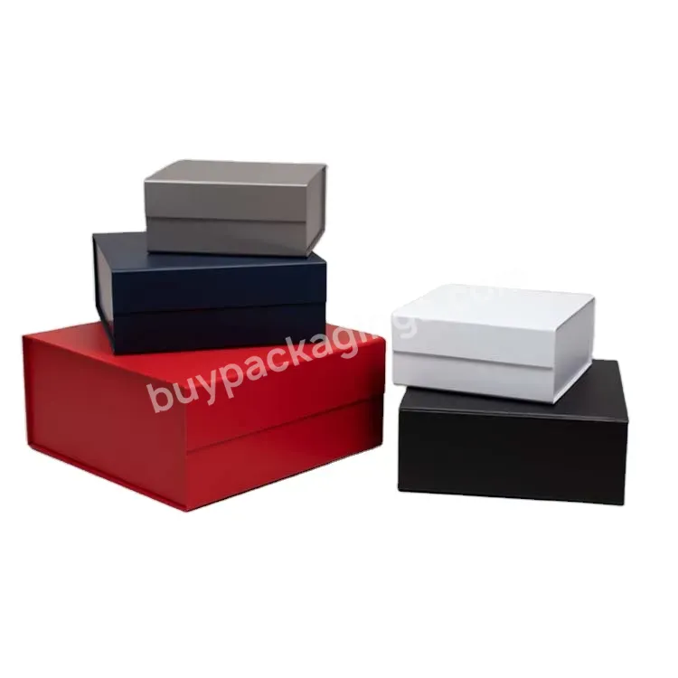 Low Price Printed Paper Magnetic Boxes Foldable Shoes Underwear Clothing Custom Gift Box