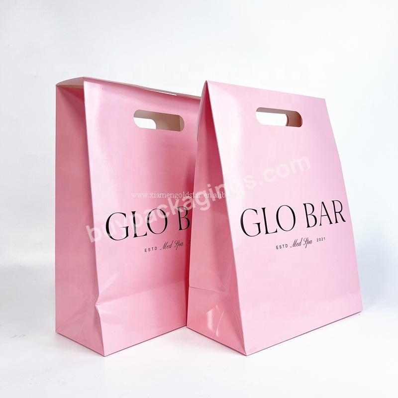 Luxurious Customized Cheap Mini Paper Shopping Bags Clothing Paper Bags For Shopping