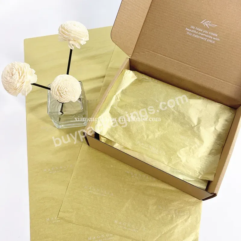 Luxury Business Name Custom Print Gift Wrap Tissue Paper Soap Wrapping Paper T-shirt Tissue Paper