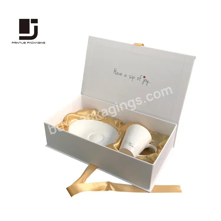 Luxury Christmas Cardboard Box Package For Cup Set